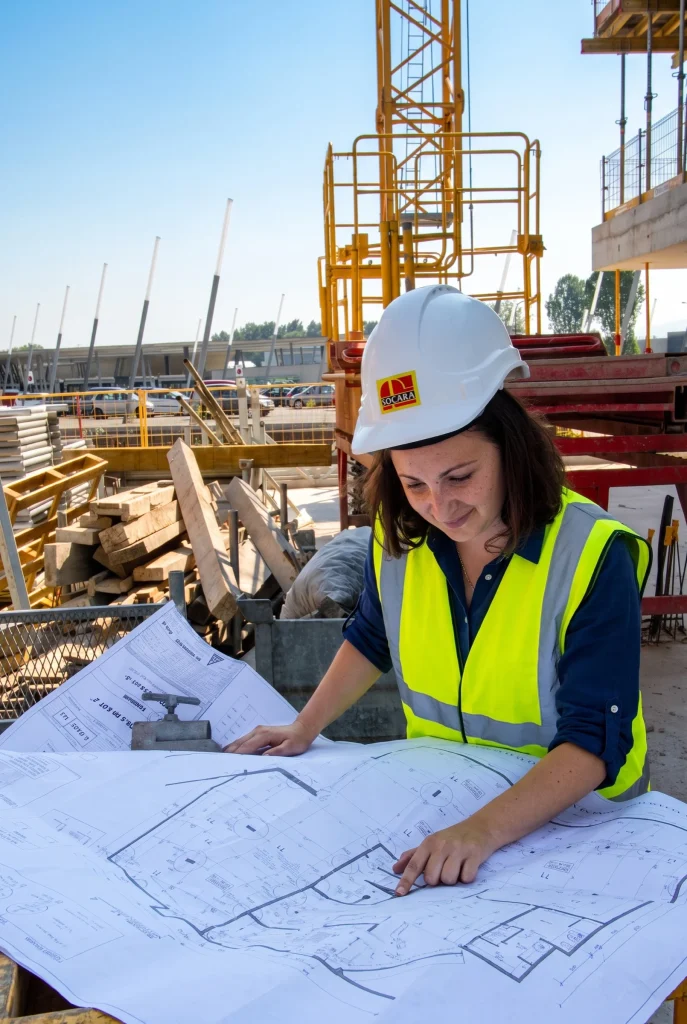 Collaborateurs SOCARA réunis sur un chantier