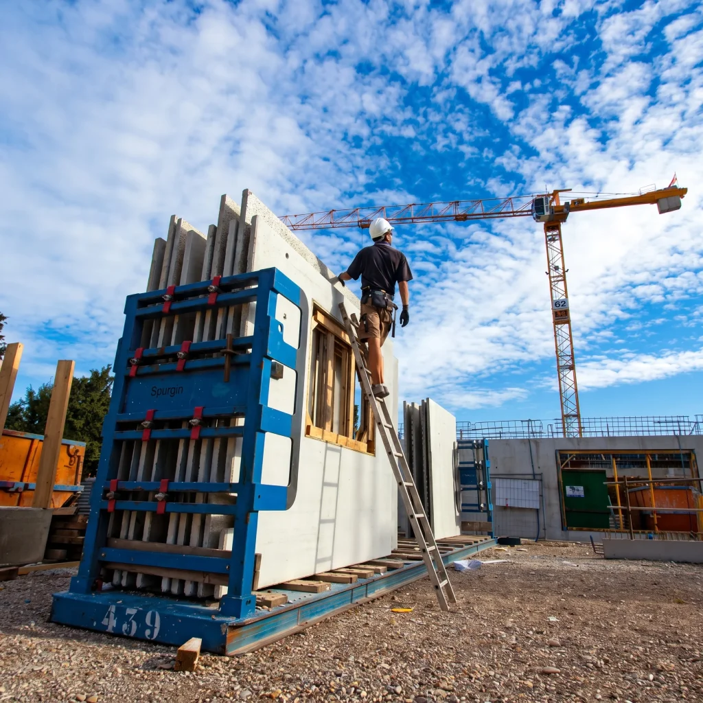 Équipe SOCARA sur un chantier de construction